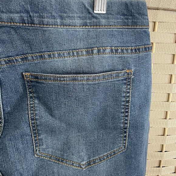 Boston Proper SO EASY DENIM LEGGING Women’s 14 Blue Pull On Stretch Jeans NEW - Picture 6 of 10